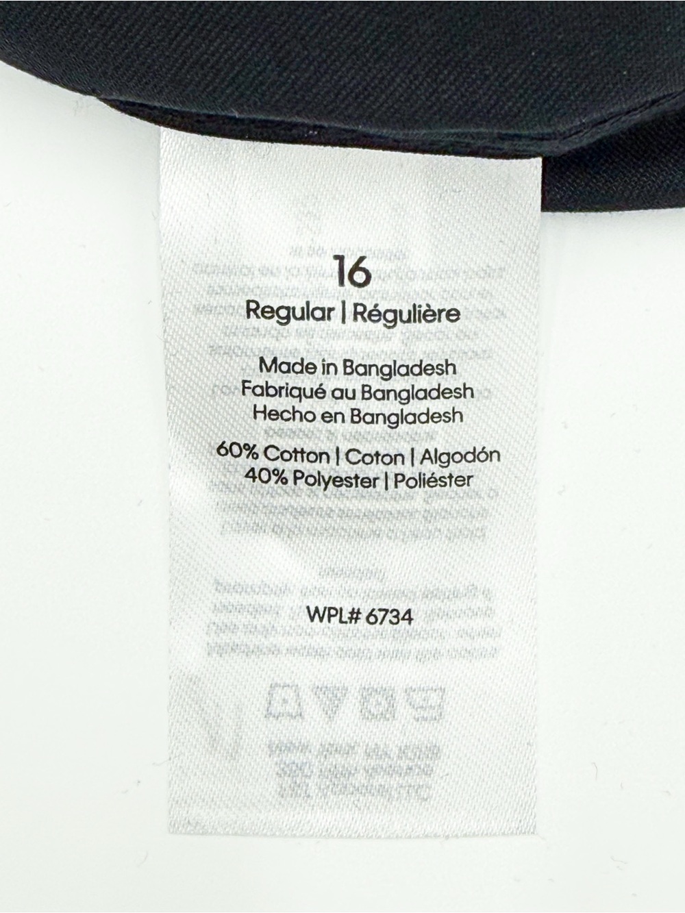 Calvin Klein Boys Black Dress Shirt Size 16 Modern Fit Sateen NWT - Picture 6 of 8